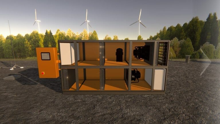 Retrofit interactive 3D app by Menerga