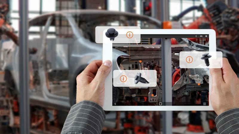 AR application on smartpad