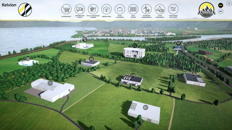 Screenshot of Kelvion VR application