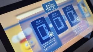 Ziehl abegg game application on touchscreen kiosk