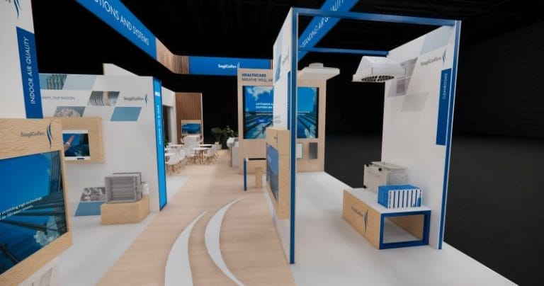 SagiCofim 3D Booth render
