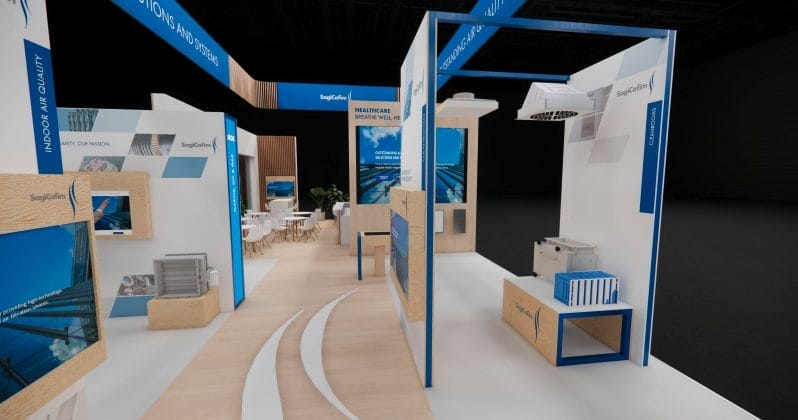 SagiCofim 3D Booth render