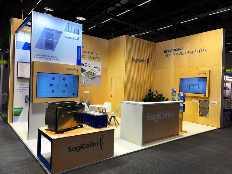 SagiCofim exhibition stand at ACHEMA 2024