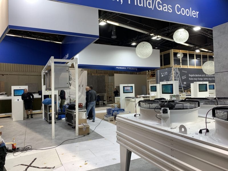 Guentner at Chillventa 2018-exhibition stand